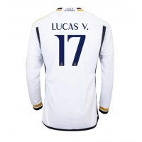 Real Madrid Lucas Vazquez #17 Hemmatröja 2023-24 Långa ärmar